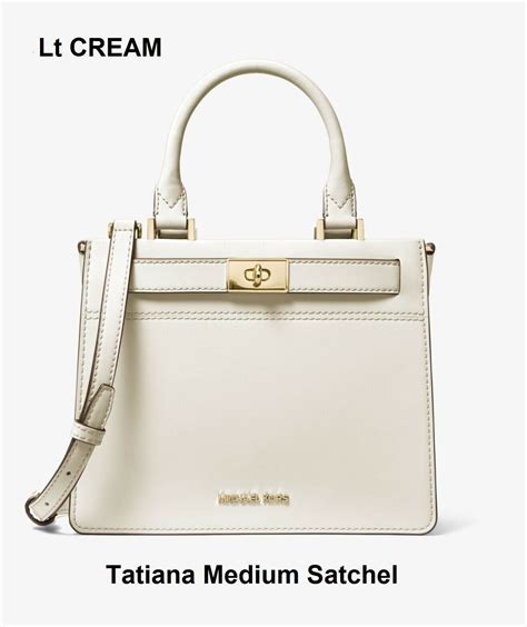 michael michael kors tatiana satchel|Tatiana Medium Color.